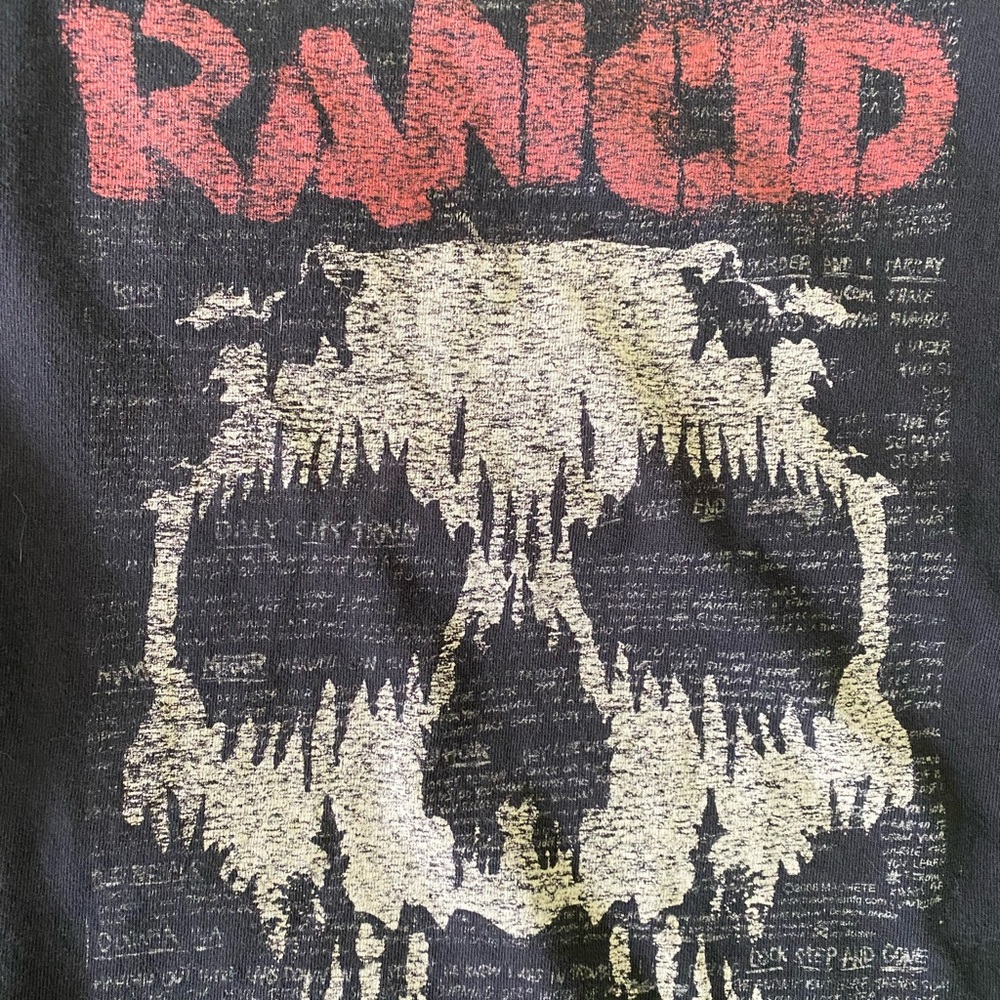 Vintage Rare Rancid - T-Shirt (1998)